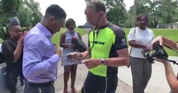 This dad biked 1400 miles to hear his late daughter’s heartbeat