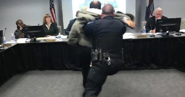 Cop Body Slams Adjunct Instructor at College Trustee Meeting