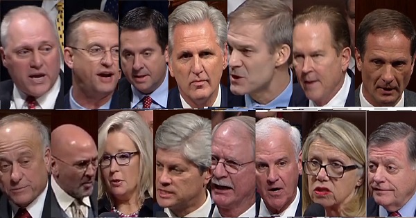 GOP lawmakers argued against impeachment on voting day (Dec 18, 2019)