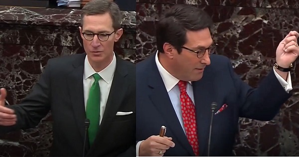 Trump lawyers Sekulow & Philbin argued against calling witnesses in Senate impeachment trial (Jan 31, 2020)