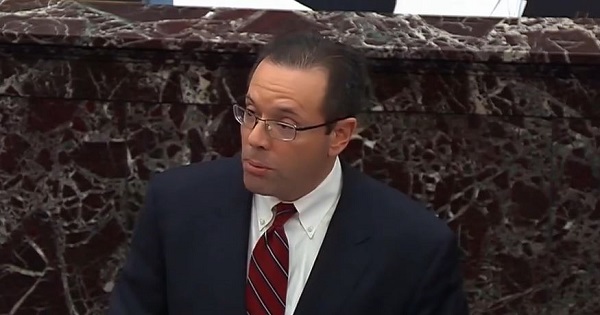 Michael Purpura refuted the House’s case in Senate impeachment trial (Jan 27, 2020)