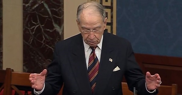 Sen. Chuck Grassley’s speech in Senate Trump impeachment trial (Feb 3, 2020)