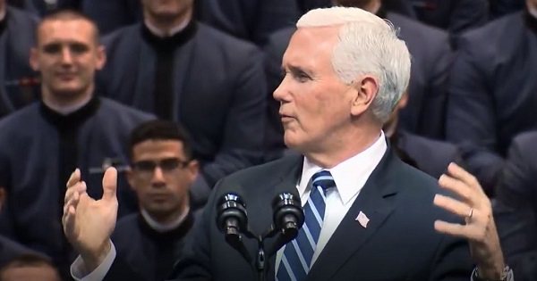 Pence tells cadets at The Citadel: Trump ‘will always have your back’ (Feb 13, 2020)