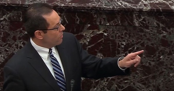 Mike Purpura’s closing arguments in Senate Trump impeachment trial (Feb 3, 2020)