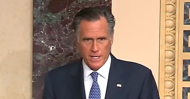 Sen. Mitt Romney’s emotional explanation of his vote to convict Trump (Feb 5, 2020)