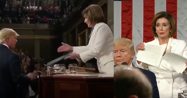 Trump delivered State of the Union address & Pelosi ripped up speech (Feb 4, 2020)