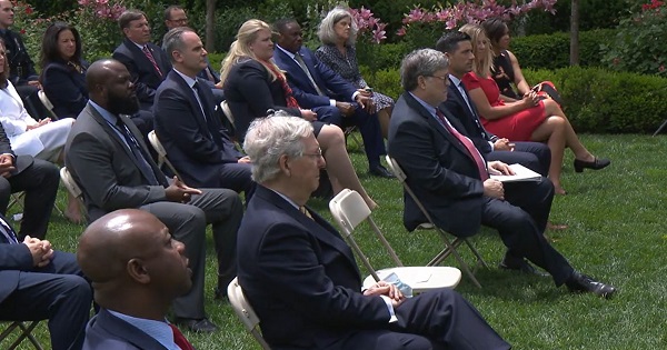 Trump Delivers Remarks and Signs an Executive Order on Safe Policing for Safe Communities 6/16/2020