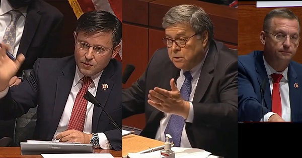 Mike Johnson & Doug Collins questioned Bill Barr at House Judiciary Committee hearing