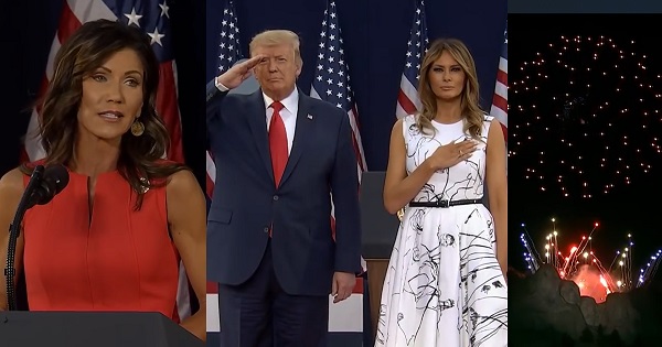 Trump & First Lady in 2020 Mount Rushmore Fireworks Celebrations: this Monument will Never Be Desecrated!