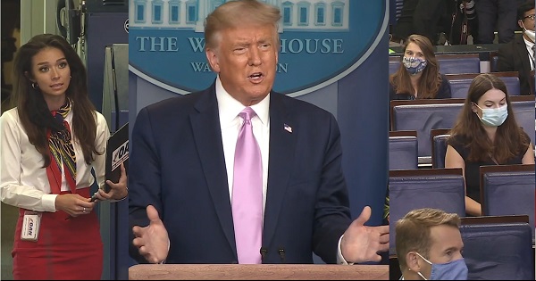 8/11/2020 Trump Holds a News Conference: “[Harris] was very disrespectful to Joe Biden”