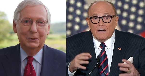 Mitch McConnell & Rudy Giuliani’s speech at the Republican National Convention