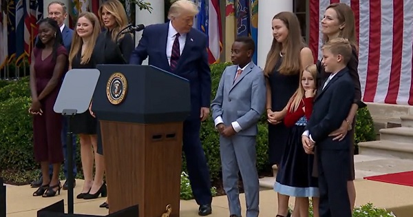 Trump & Supreme Court Nominee Judge Amy Coney Barrett Speak