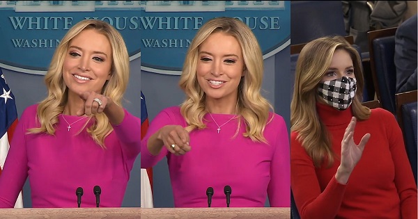 McEnany holds White House briefing: scolds media for criticizing Trump’s push to keep kids in school