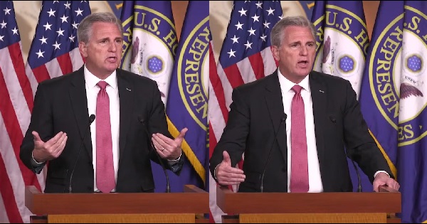 House Minority Leader Kevin McCarthy holds weekly news briefing 1/21/2021