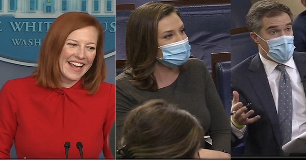 Jen Psaki Press Briefing; migrant families accepted, uses ‘crisis’ then walks it back 3/18/2021