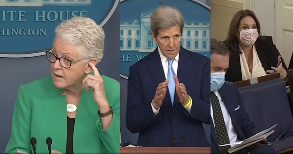 John Kerry & Gina McCarthy Press Briefing: Climate, Putin, China  4/22/2021