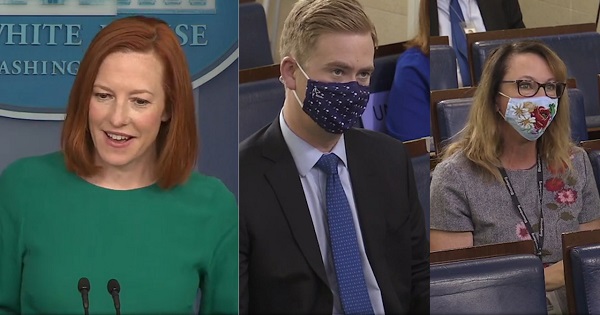 Psaki brief: Border Wall Gaps, Georgia built on a lie, cost: $800k per job 4/6/2021