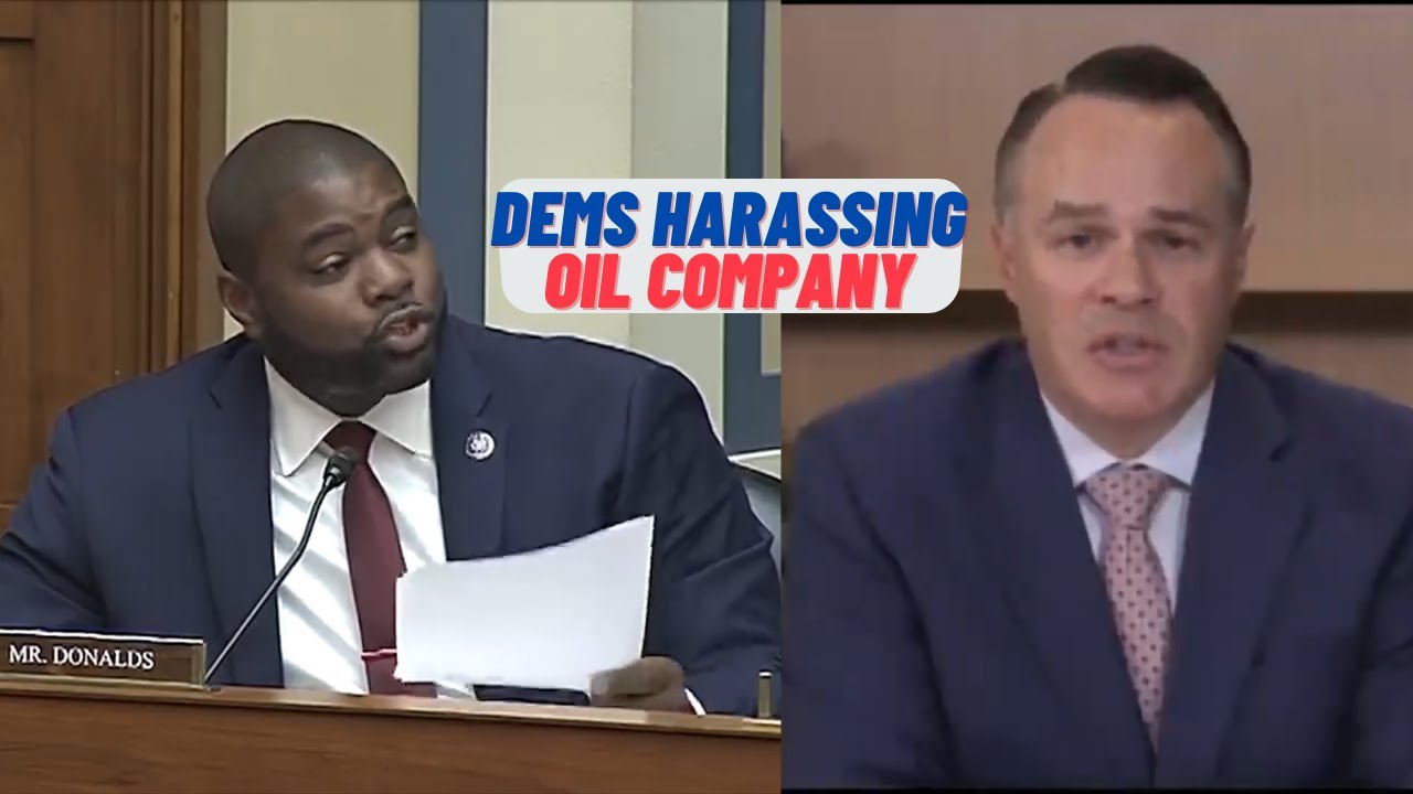 Rep. Byron Donalds blasts Dems for harassing oil company executives 10/28/2021