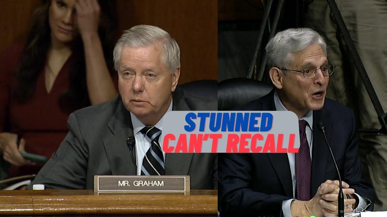 Not to come, stunned can’t recall that, Graham Questions Attorney General Garland