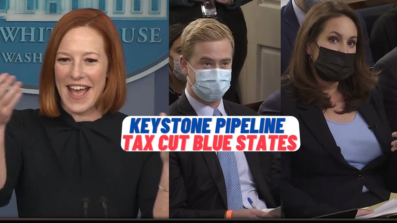 Defends Canceling Keystone Pipeline, Understands Tax Cut Blue States, Mexico President Summit 11/18