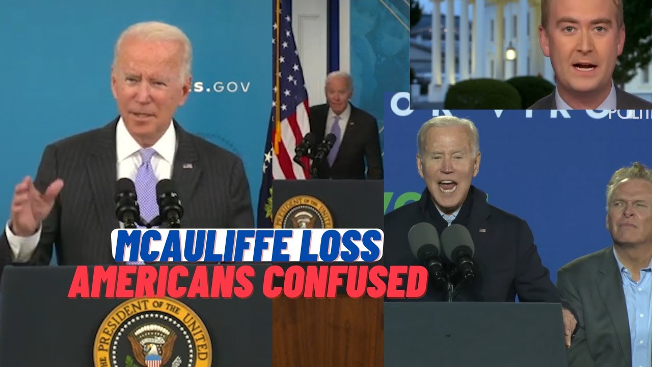 Biden: Americans Confused, Conservative Folks, McAuliffe 600K More Votes, Immigrants $450K Garbage