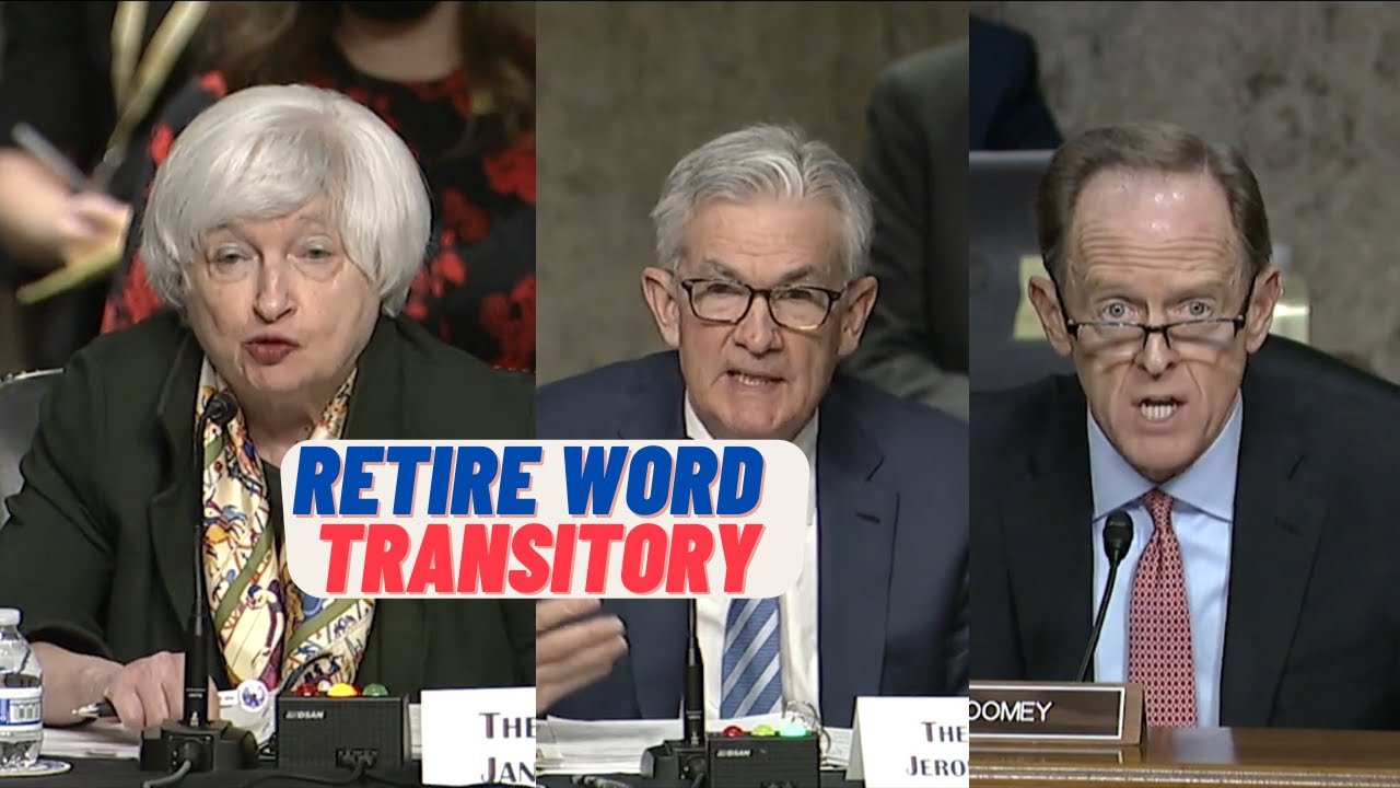 Powell On Inflation: “It’s Probably A Good Time To Retire” The Word “Transitory”, Toomey, Yellen