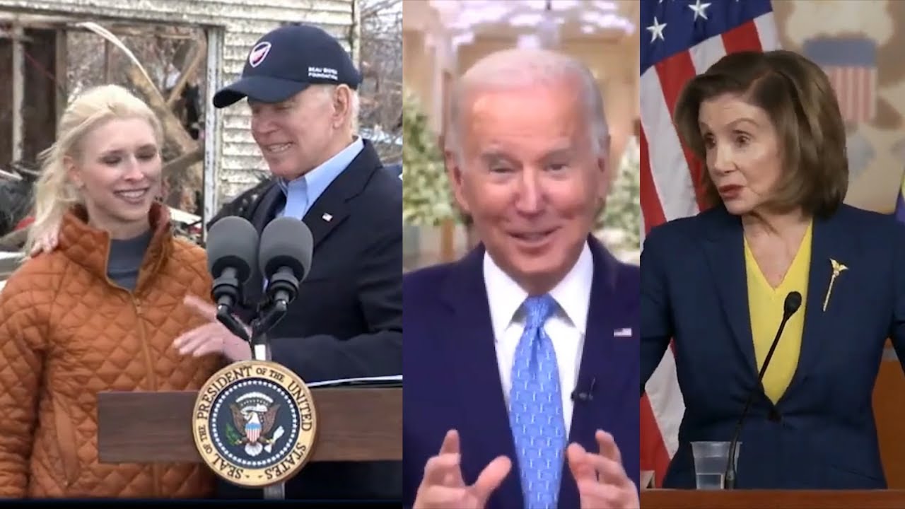 Biden: Pay 100% of Kentucky emergency work, Pelosi: free market economy, Christmas gifts