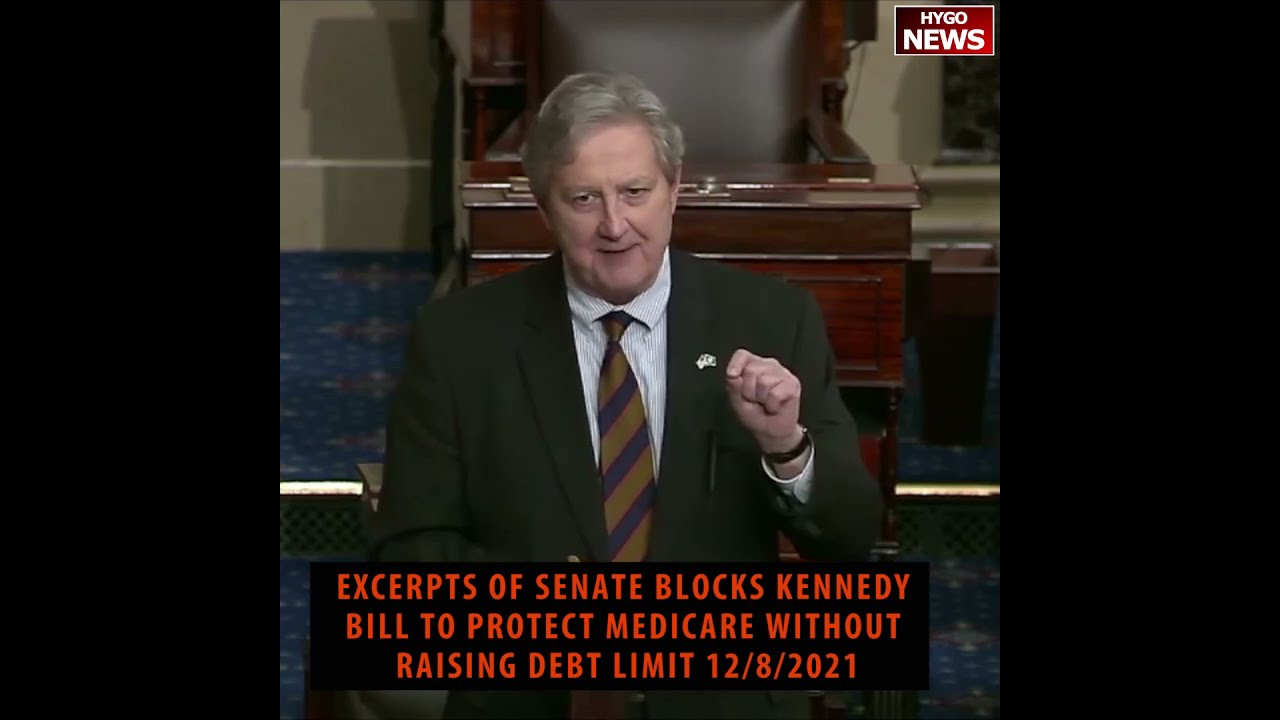 “Write it down & take it home to mama”, Dems blocked Kennedy bill to protect Medicare, debt limit