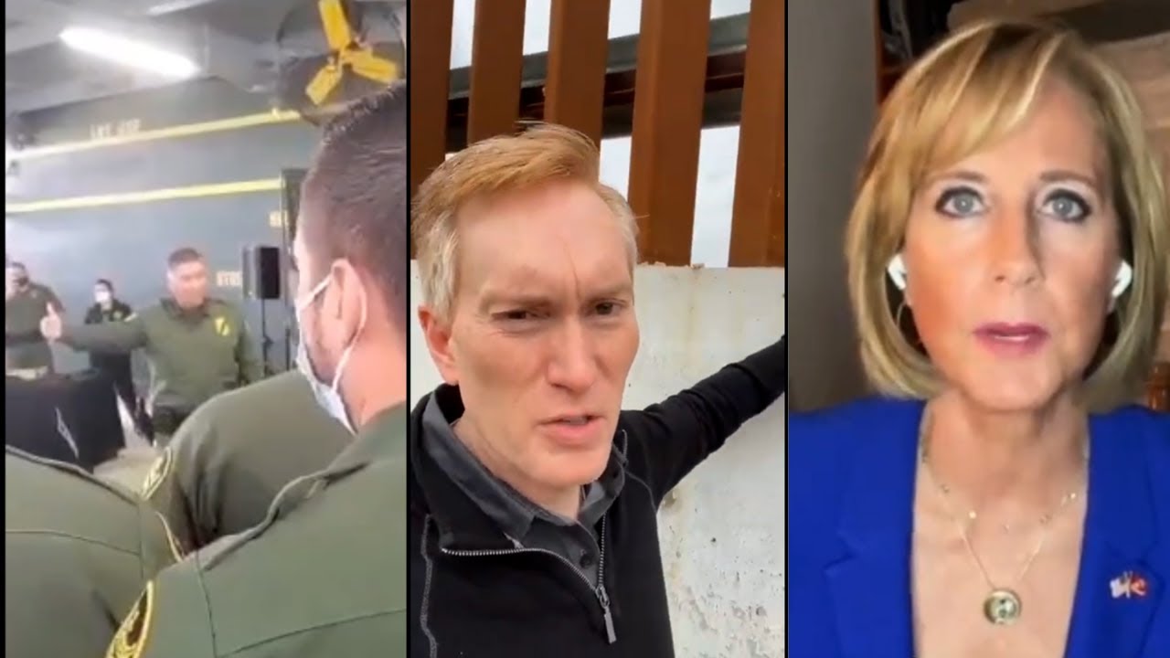 Leaked video: agents heated exchange during Mayorkas visit, Decorative border fence, impeach Biden