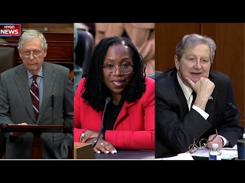 3 reasons: I cannot & will not support Judge Jackson, Sen McConnell said. Kennedy questioning