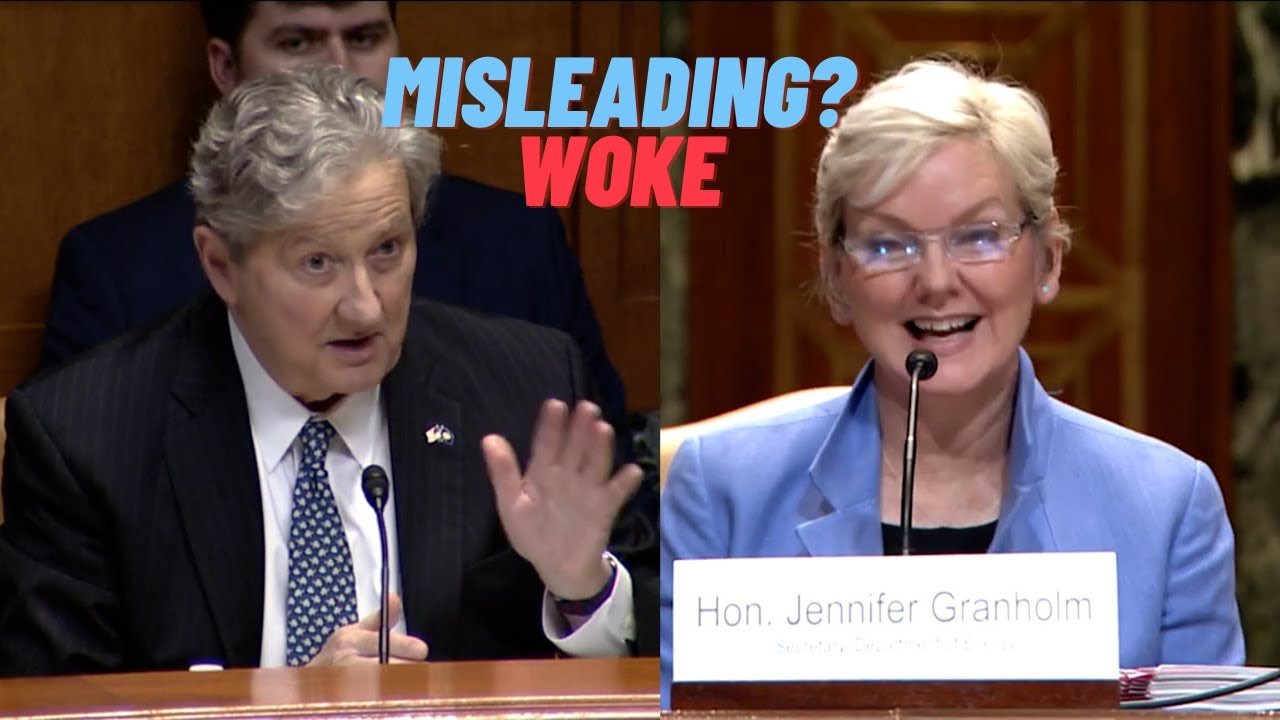 “Don’t you think that’s misleading [Biden statement]?”, Sen. Kennedy confronts Sec. Granholm at Energy & Water subcommittee