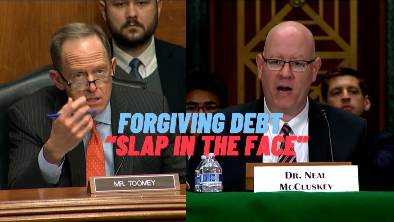 Forgiving debt “slap in the face”, why should machinist ever pay off art history PhD let alone a MD?