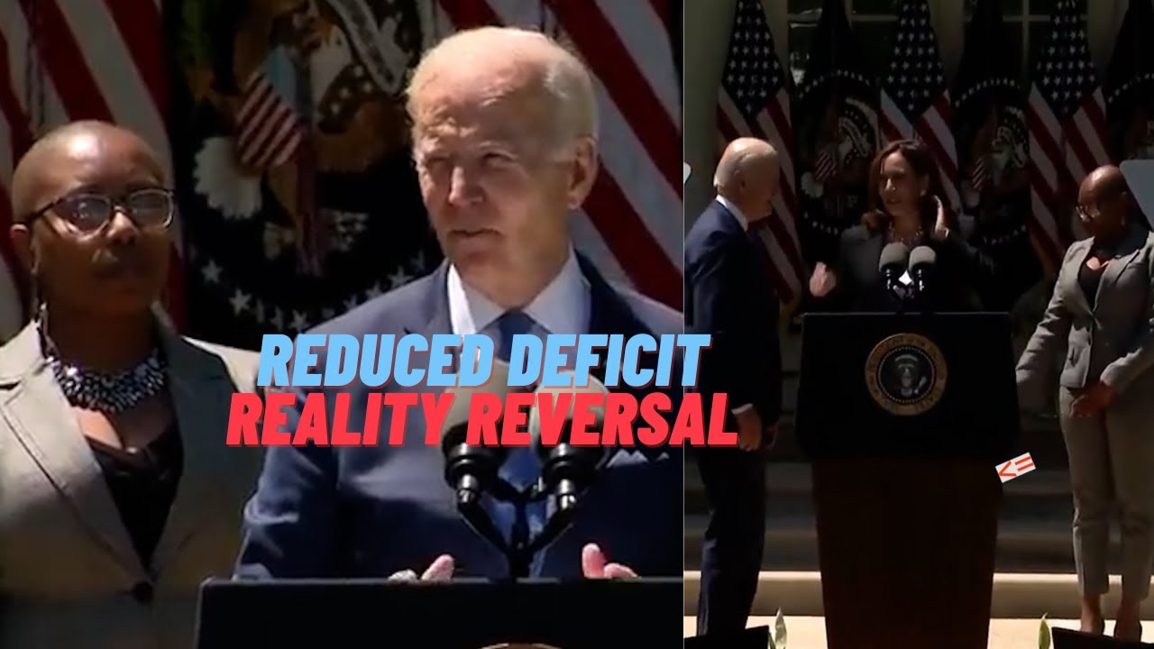 Reality Reversal: Biden reduced deficit $350B, CBO expected $870B reduction. Top priority inflation