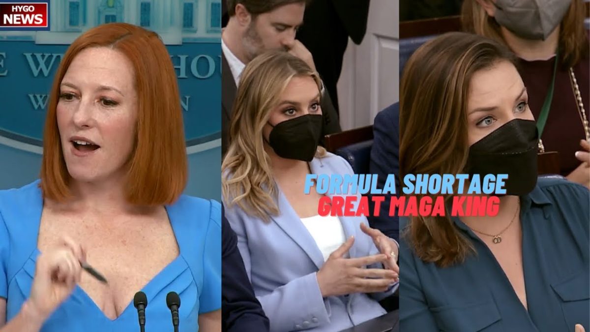 Psaki: formula shortage more/sooner or call doctor? When was Biden briefed? Great MAGA king unifying