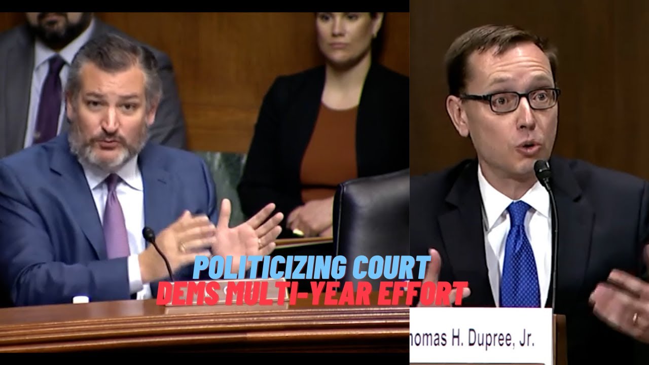 Cruz: Dems naked politicizing Court, Multi-Year Effort undermine Court, Schumer to Gorsuch/Kavanaugh