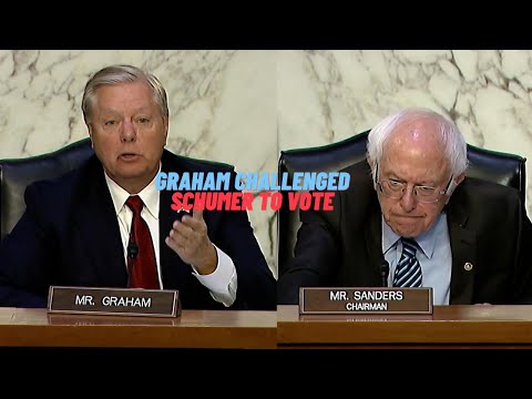 Graham challenged Schumer to vote: you’re not going to do it because you’re all talk