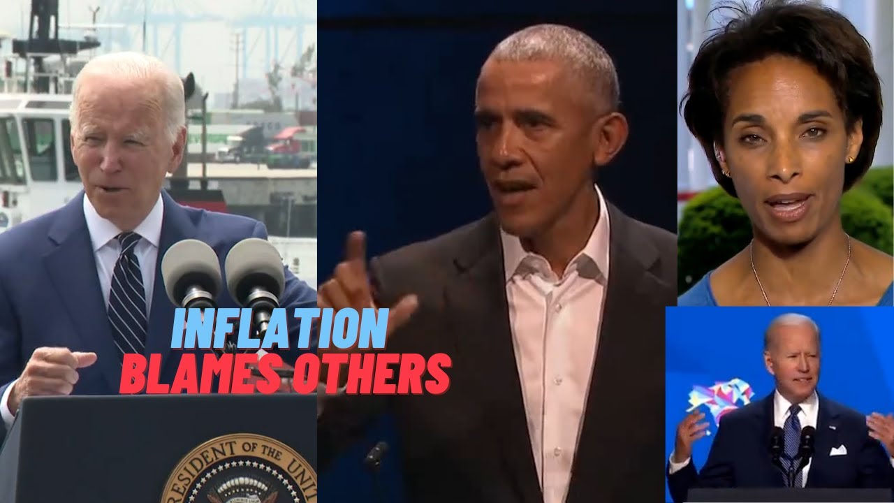 Inflation: Biden blames Putin, oil companies, shipping & Congress, but insists ‘top priority’