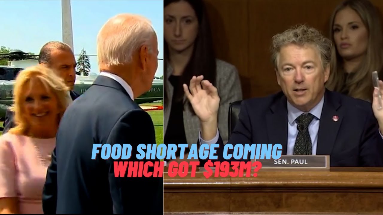 Food shortage coming, Biden going beach house. Refuses reveal which scientists got $193M from which