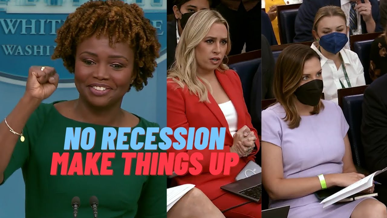 WH: “don’t see a recession” happening. Biden: “majority aren’t saying that. Don’t make things up!”