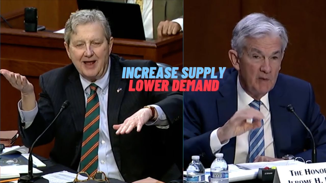 Kennedy presses Fed Chair on inflation, reduce regulatory burden, freeze spending until Powell ctrl