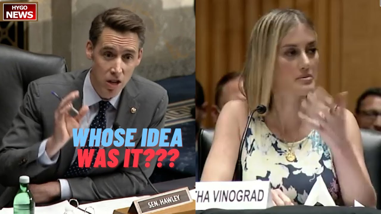 ‘Whose Idea Was It?’ Was it your idea to establish Disinformation board? Senator Hawley Grills DHS