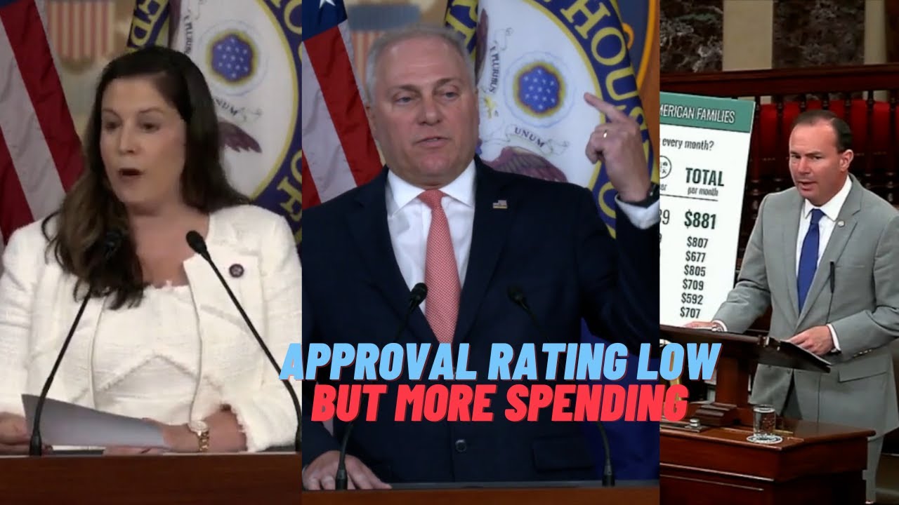 Approval rating low but still more spending & not address inflation; take away Congress credit card