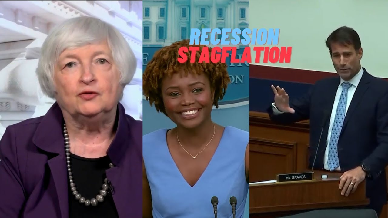 Yellen high risk Q2 negative GDP number; Summers: High risk recession & stagflation; inflation peak