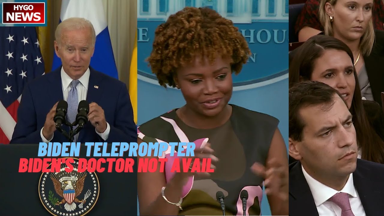 Biden struggled to read teleprompter; Coughing Biden refuses to make his physician available for com