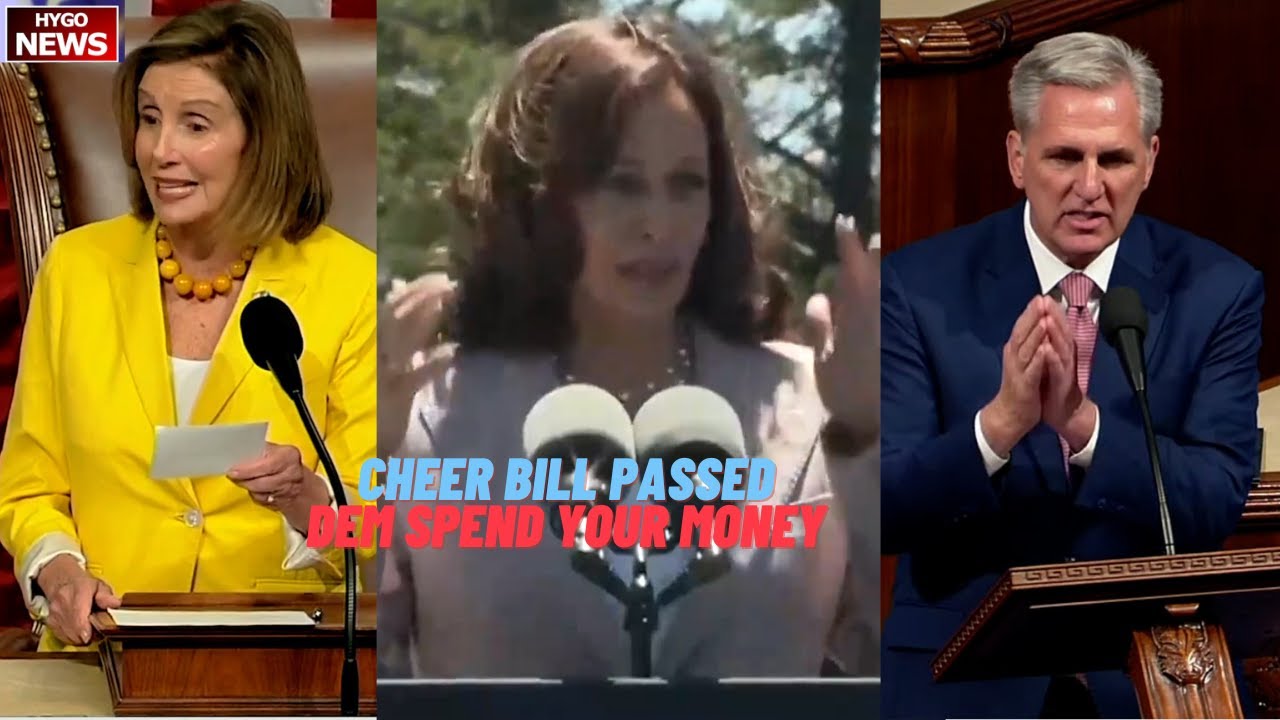 Pelosi & Dems Cheer after they passed Inflation Reduction Act; Dems addicted to spend Your Money