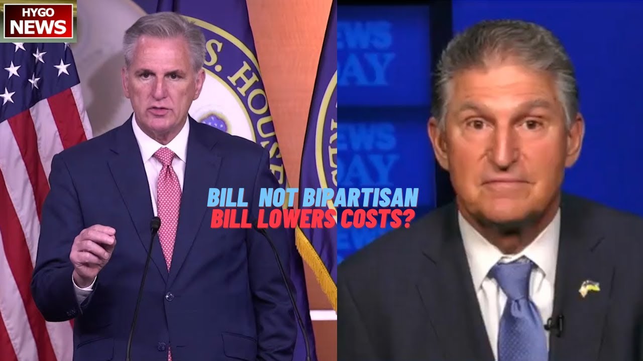 McCarthy: Chips bill is not bipartisan. Manchin: Inflation Reduction Act lowers costs & not taxes