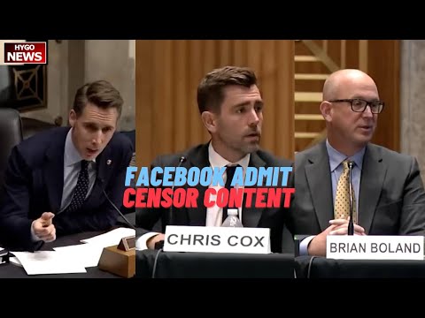 Facebook executive Admit Coordinating With Biden Admin. Current & former executives testified