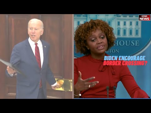 WH: Is Biden encouraging migrants by saying “not rational send them back”? DeSantis political pawn