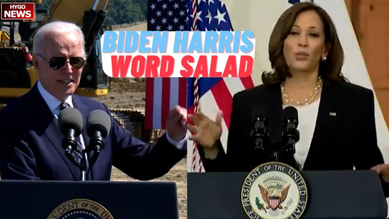 Biden & VP Harris deliver word salad, teleprompter, America is back, doesn’t raise taxes