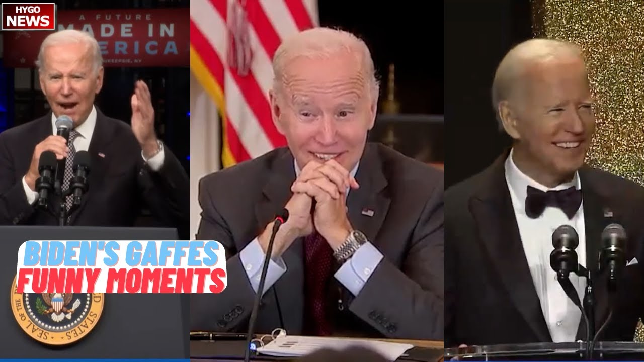 Biden’s gaffes, funny moments, ignores questions or kicks reporters out